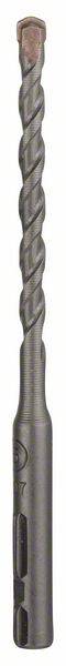 A drill bit with spiral grooves and an SDS shank, suitable for drilling into concrete and stone.