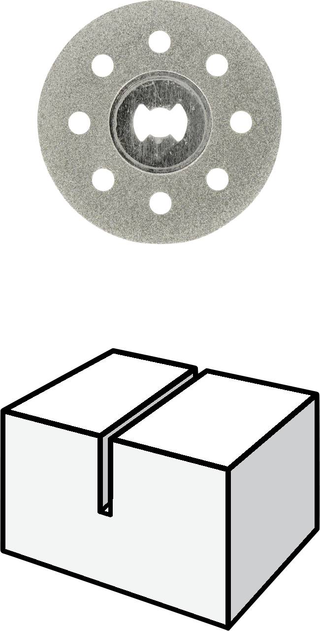 Dremel 2615S545JB 545 Diamond cutting disc Diameter 38 mm 1 pc(s)