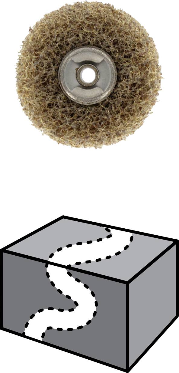 Dremel 2615S511JA 2Fine shrp.wh.rough/avgSpeedCl. Dre.511S Diameter 25 mm 2 pc(s)