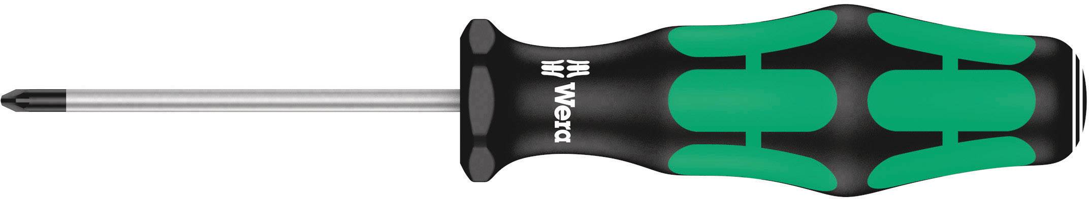 Screwdriver with ergonomic handle and cross-head tip, suitable for precise work and comfortable handling.