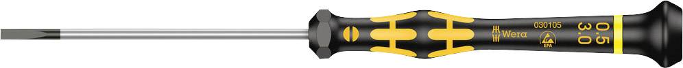 Wera 1578 A ESD Slotted screwdriver Blade width: 3 mm Blade length: 80 mm
