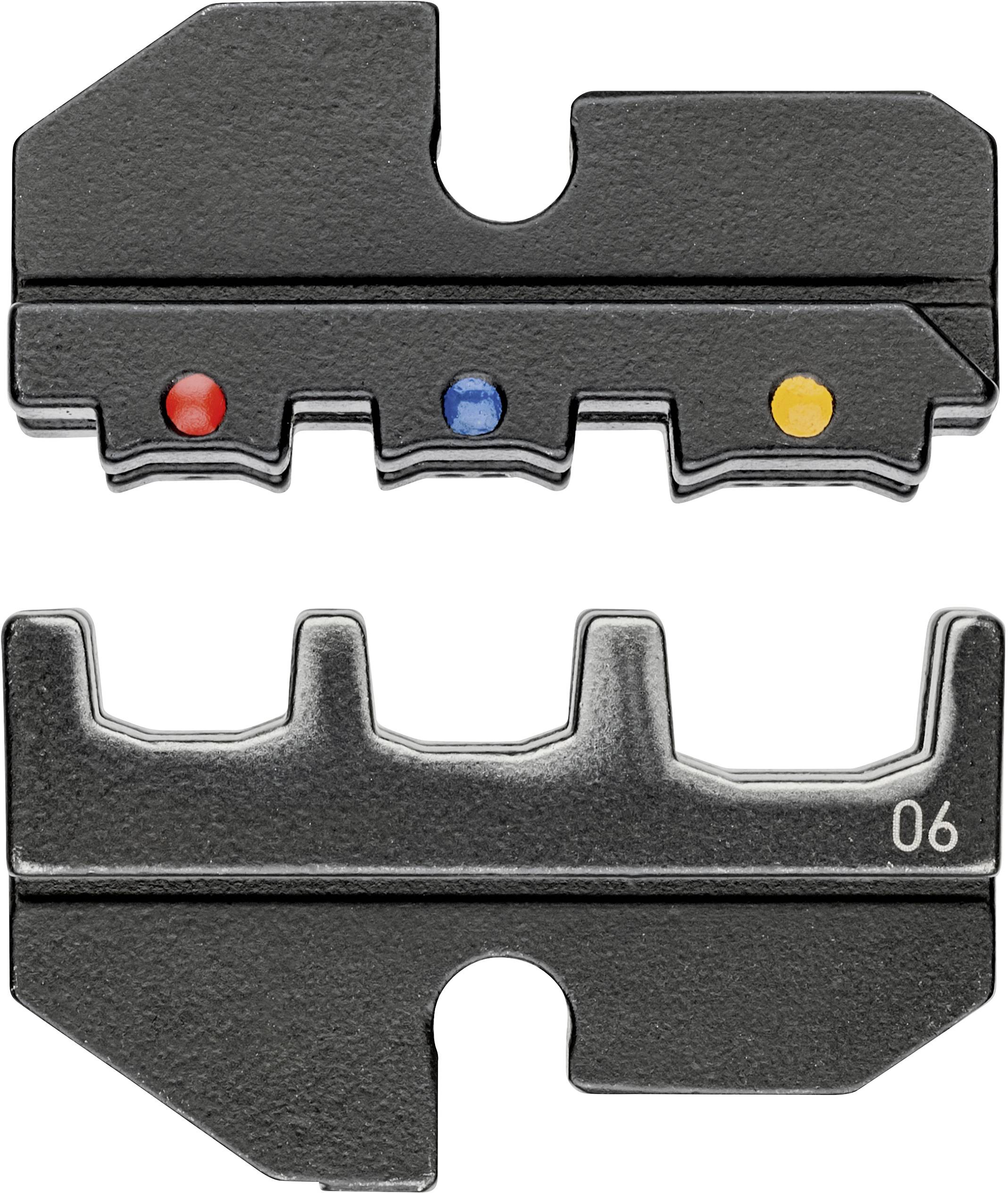 Upper and lower part of a bicycle lock key with coloured coding that serves as an alignment guide for assembly.
