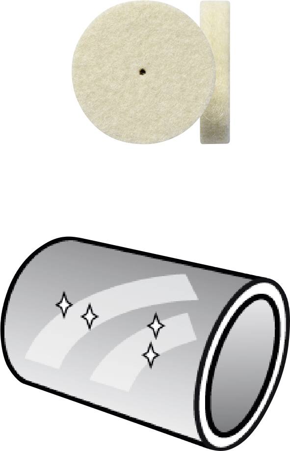 Dremel 26150429JA 26 mm polishing wheel Dremel 429 Shank diameter 3.2 mm 3 pc(s)