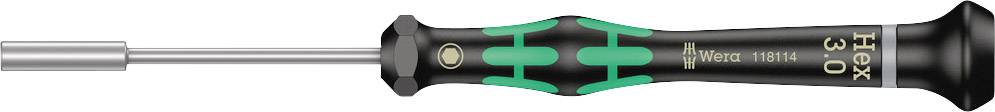 Screwdriver with green and black handle and silver tip, suitable for precise work on small screws and electronic components.