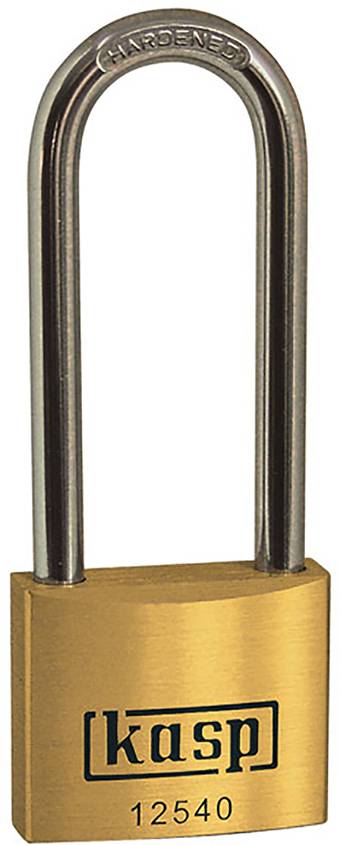 Kasp K12540L63A1 Padlock 40 mm keyed-alike Gold yellow Key