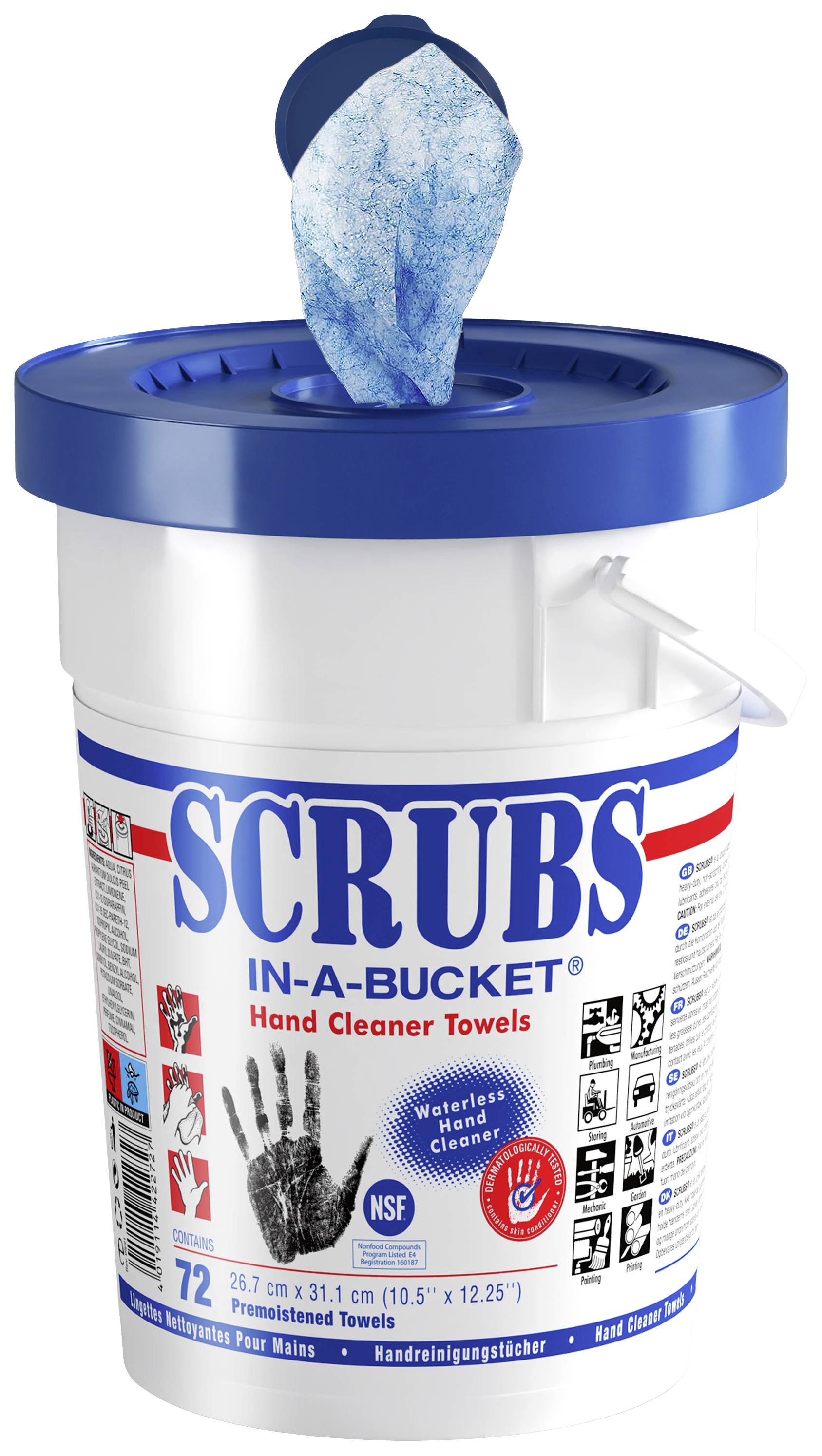 Scrubs Hand cleaning tissues 72 pieces