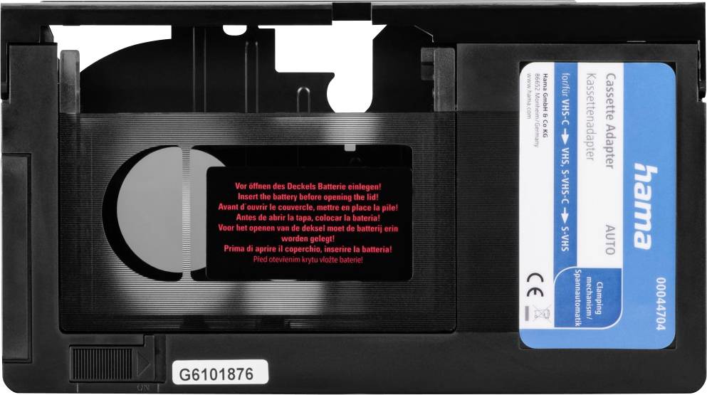 Hama 44704 VHS tape adapter