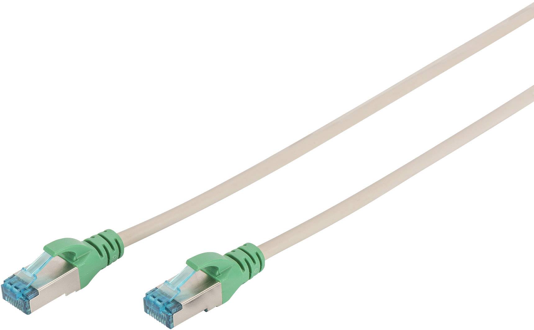 Digitus RJ45 (cross-over) Networks Cable CAT 5e F/UTP 0.50 m Grey twisted pairs