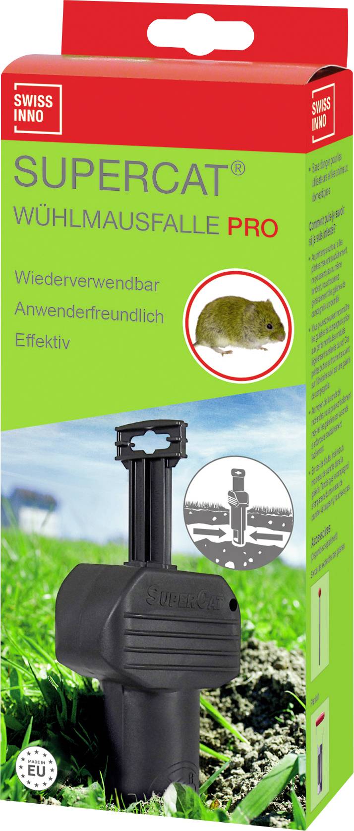 Swissinno SuperCat Pro Arvicolinae trap 1 pc(s)