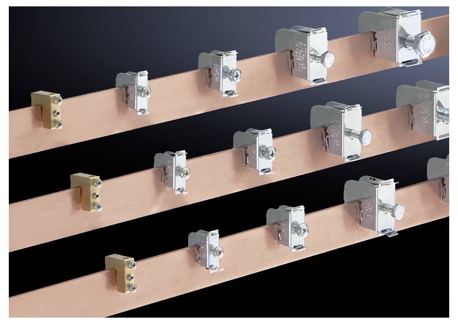 Rittal SV 3555.000 PCB terminal Brass 15 pc(s)