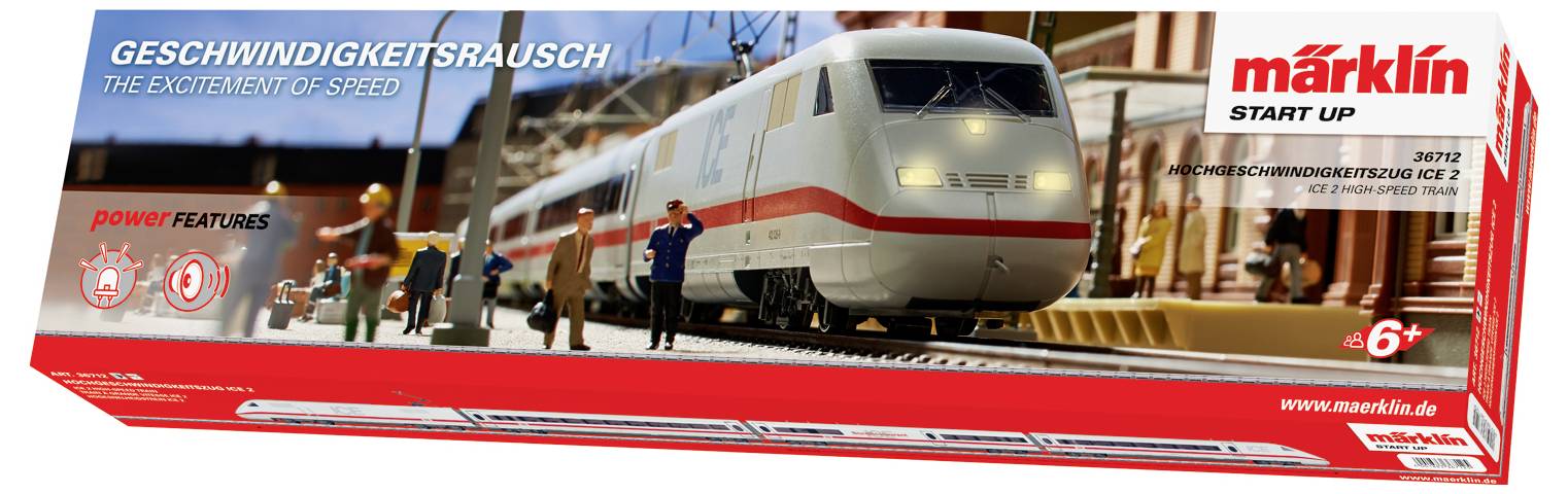 Märklin Start up 36712 H0 Model train set ICE 2 of DB AG