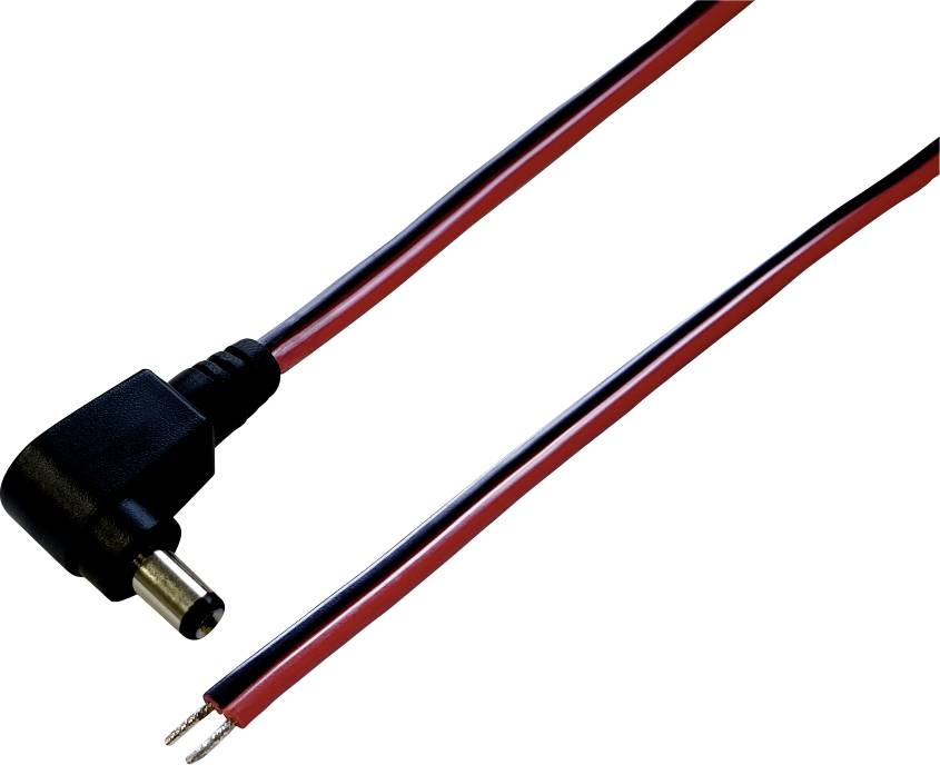 BKL Electronic 072073 Low power cable Low power plug - Open cable ends 5.5 mm 2.5 mm 2.00 m 1 pc(s)