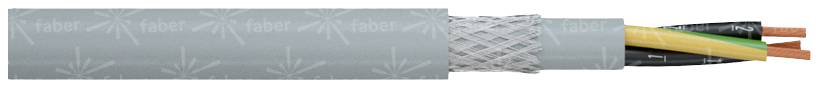 Faber Kabel YSLYCY-OZ Control lead 3 x 0.75 mm² Grey 031599 Sold per metre