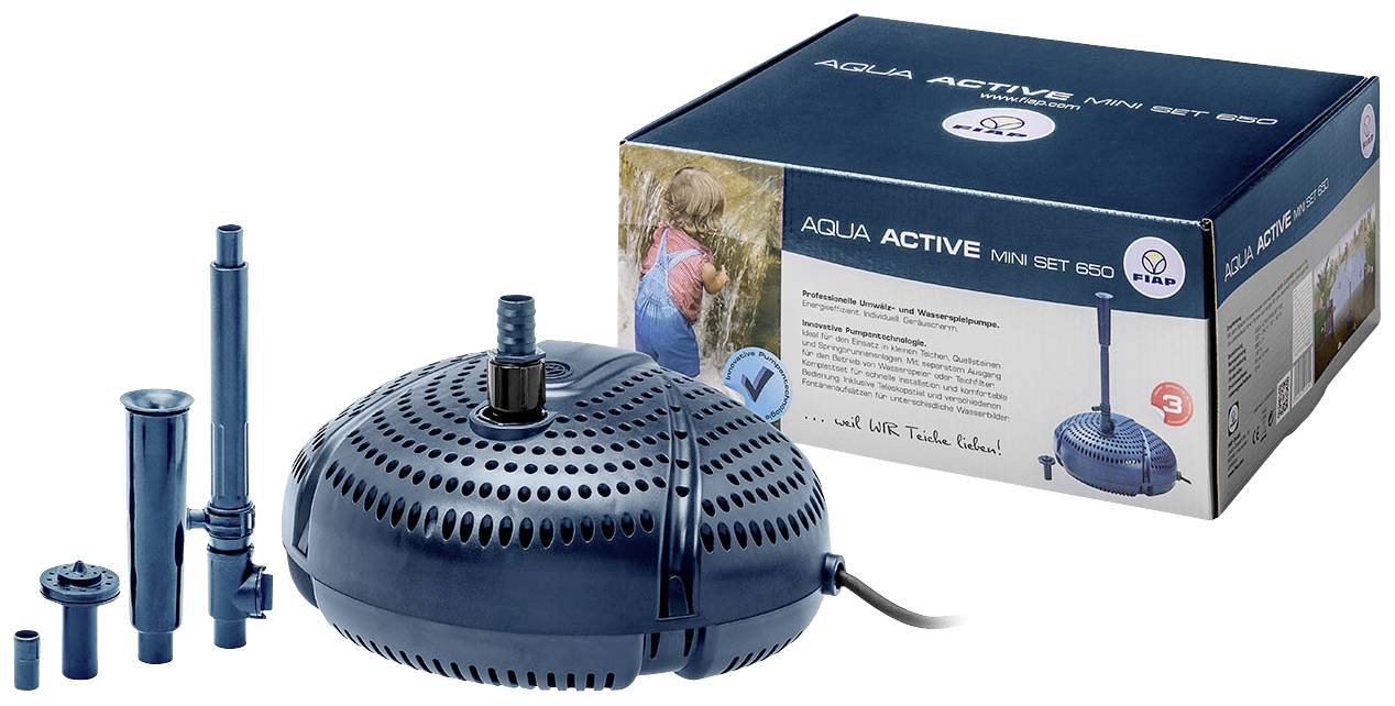 FIAP 2714 Aqua Active Mini Set 650 Fountain pump, Waterfeature pump 650 l/h