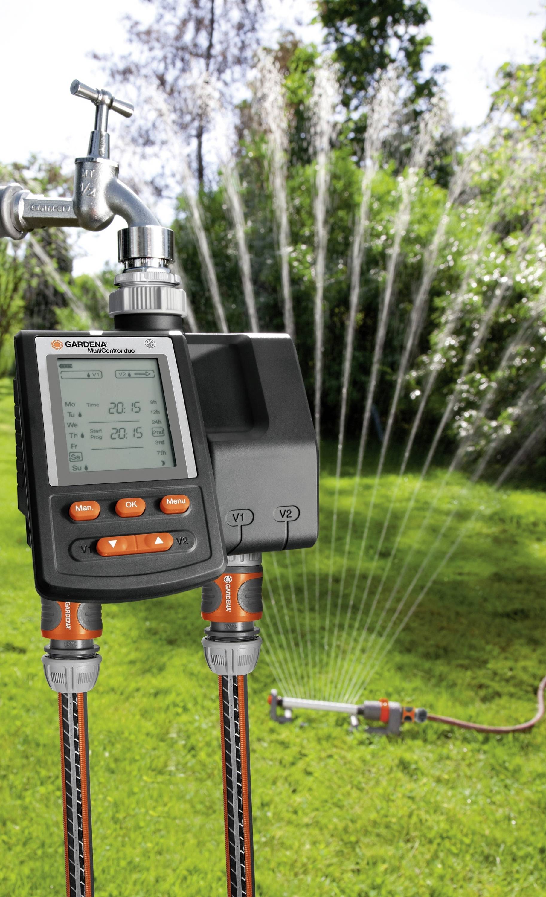 GARDENA 01874-20 MultiControl duo Irrigation control
