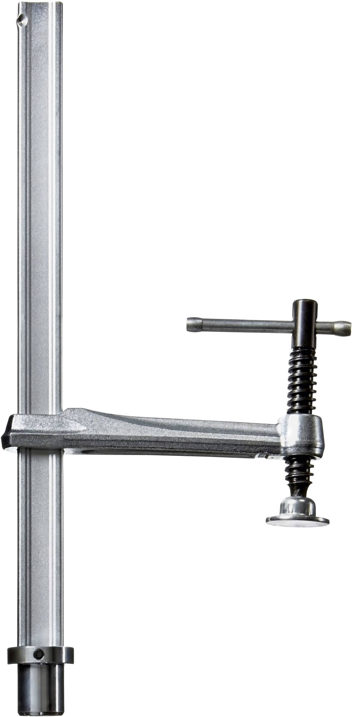 G-clamp for welding tables Bessey TW28-30-12K Span width (max.):300 mm Nosing length:120 mm
