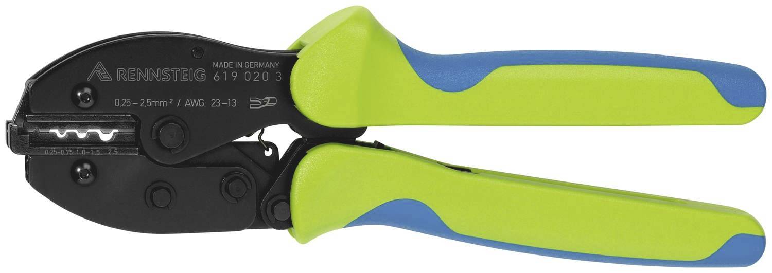 Rennsteig Werkzeuge PEW9.20 619 020 3 Crimper Non-insulated connectors 0.25 up to 2.5 mm²