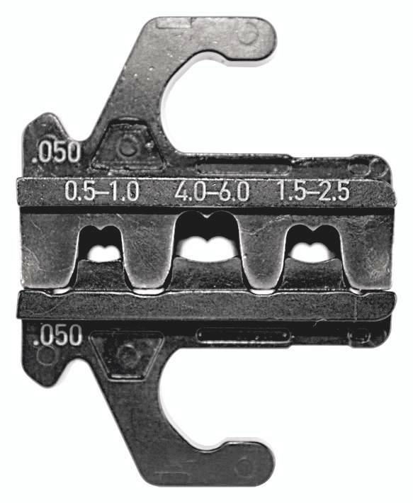 Rennsteig Werkzeuge 629 050 3 0 1 Crimp inset Non-insulated blade terminals Suitable for (pliers) 4.8/6.3 mm connector width 0.5