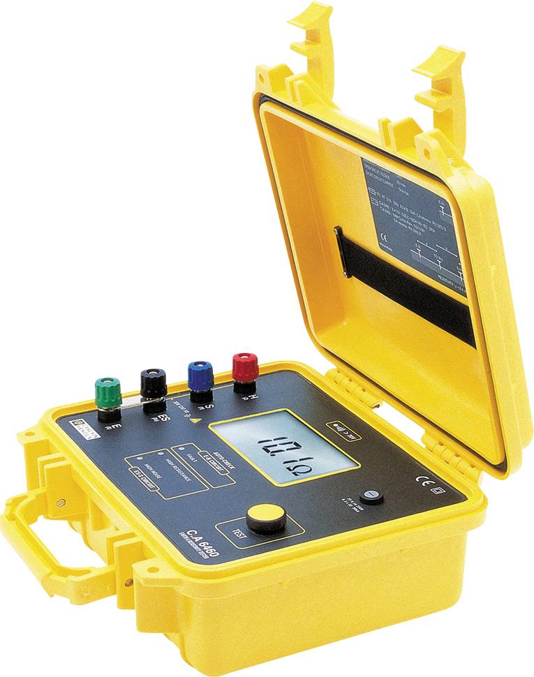 Chauvin Arnoux C.A 6460 Earth ground meter 0.5 - 2000 Ω