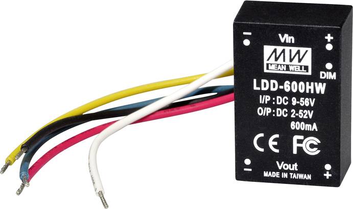 Mean Well LDD-500HW DC/DC converter (print) 26 W No. of outputs: 1 x Content 1 pc(s)
