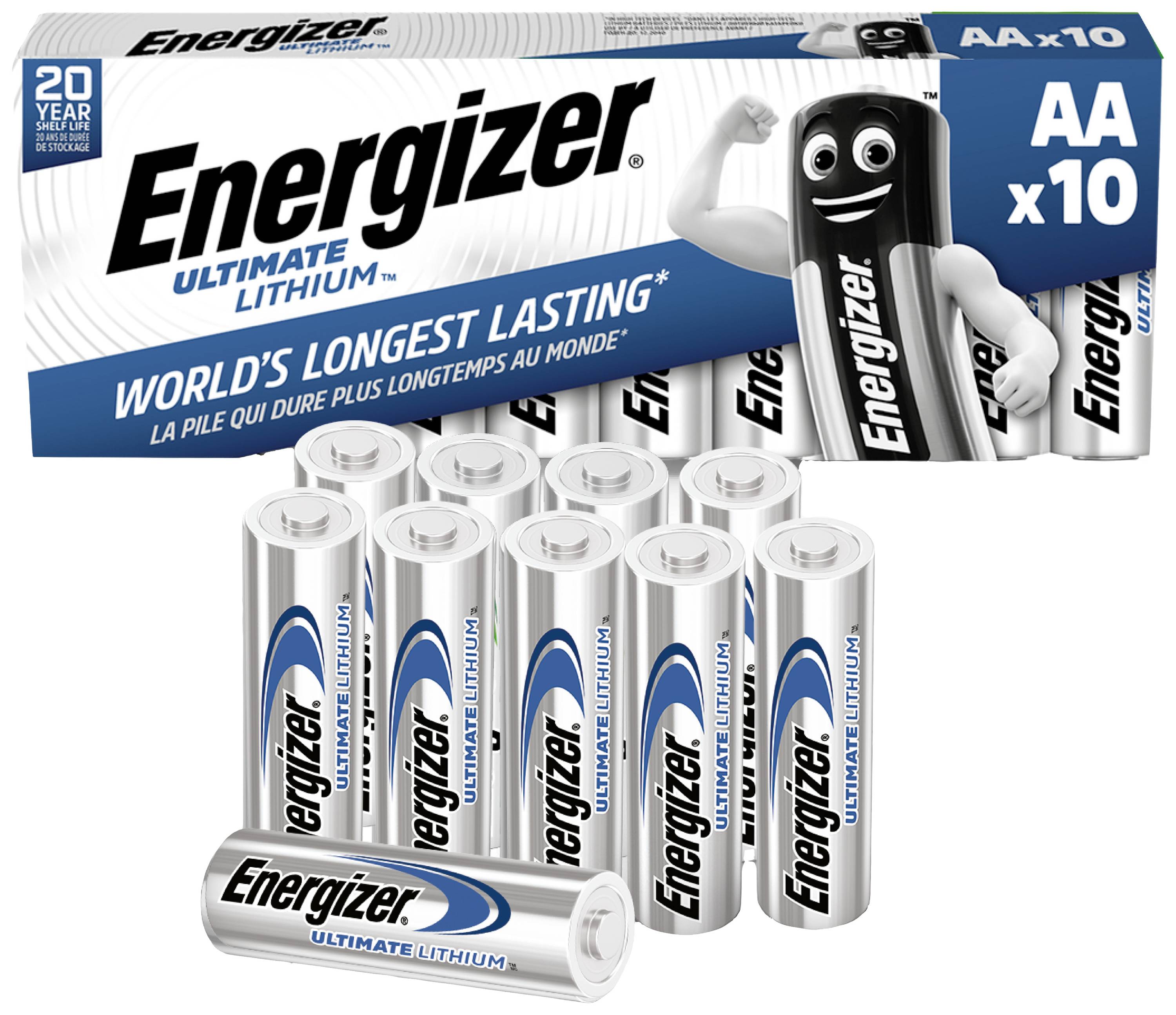 Energizer Ultimate FR6 AA battery Lithium 3000 mAh 1.5 V 10 pc(s)