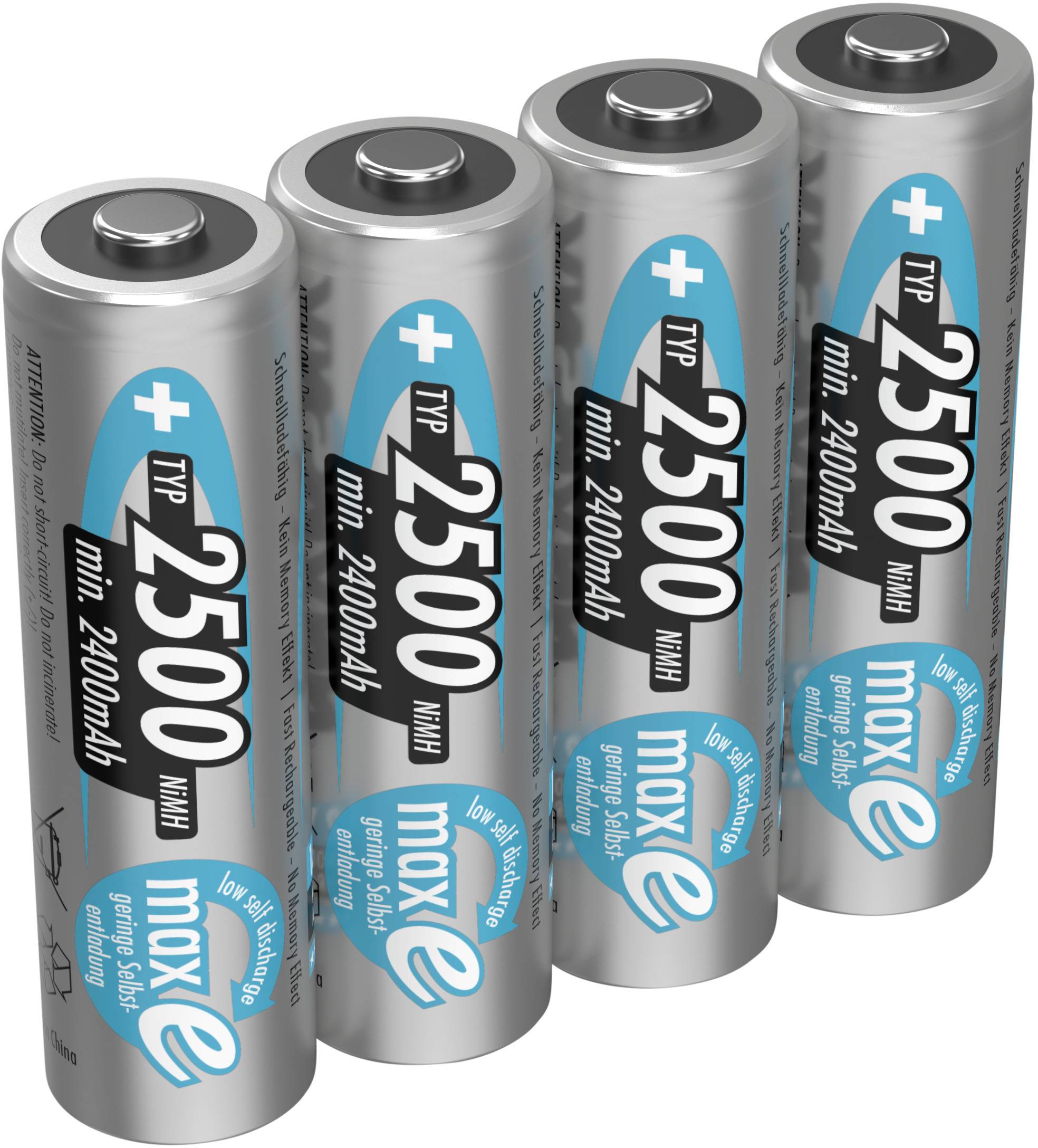 Ansmann maxE HR06 AA battery (rechargeable) NiMH 2500 mAh 1.2 V 4 pc(s)