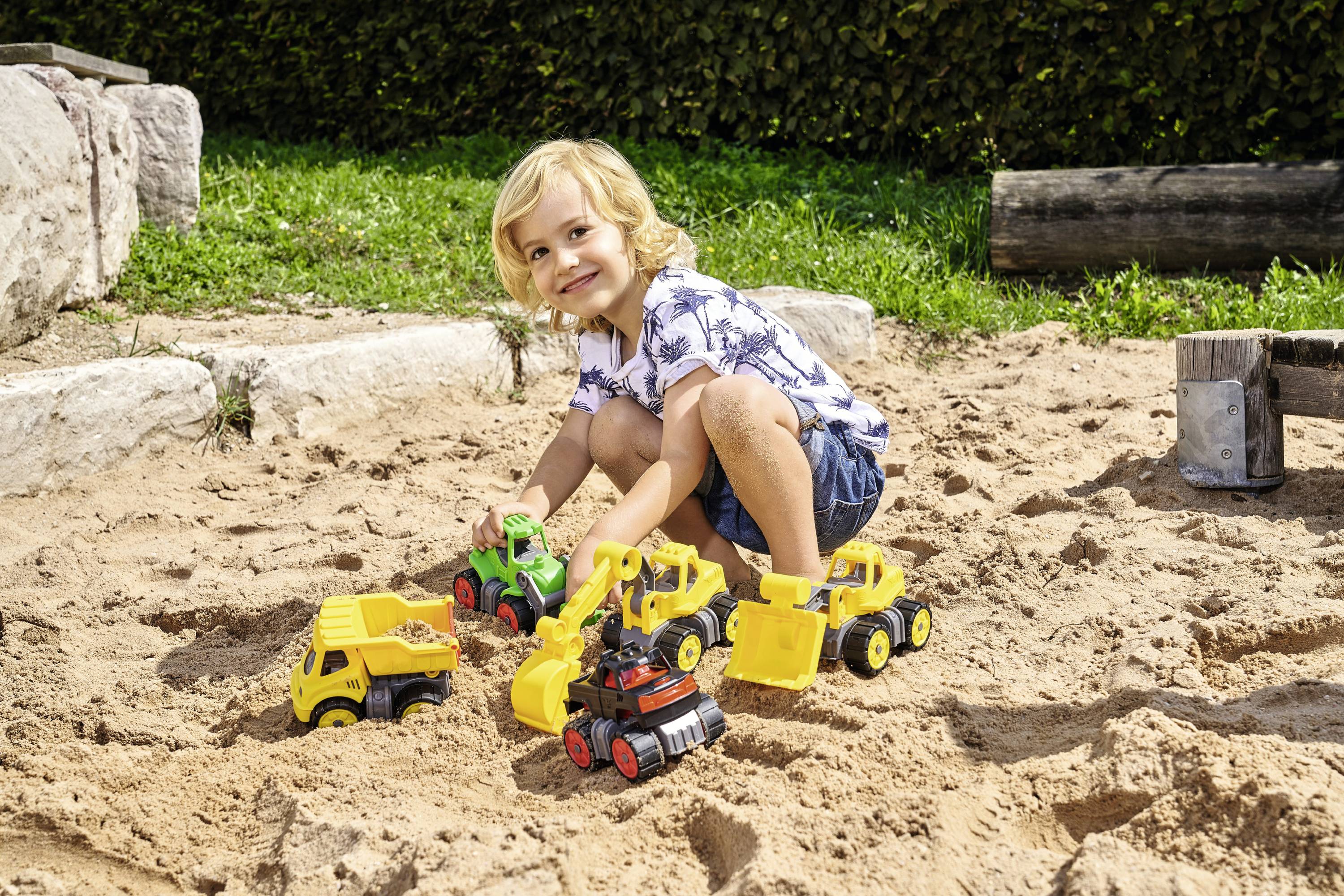 BIG power worker mini tipper