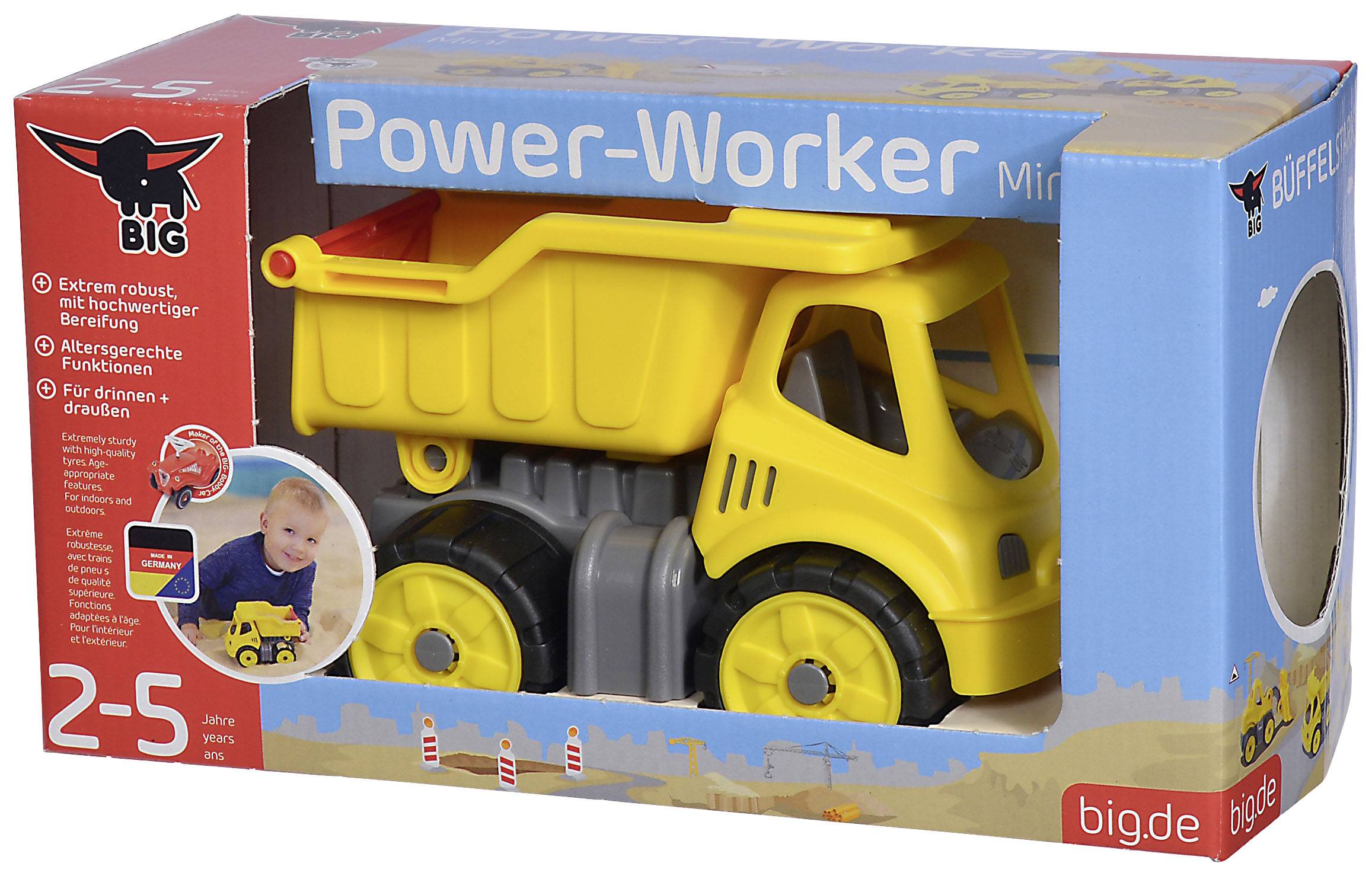 BIG power worker mini tipper