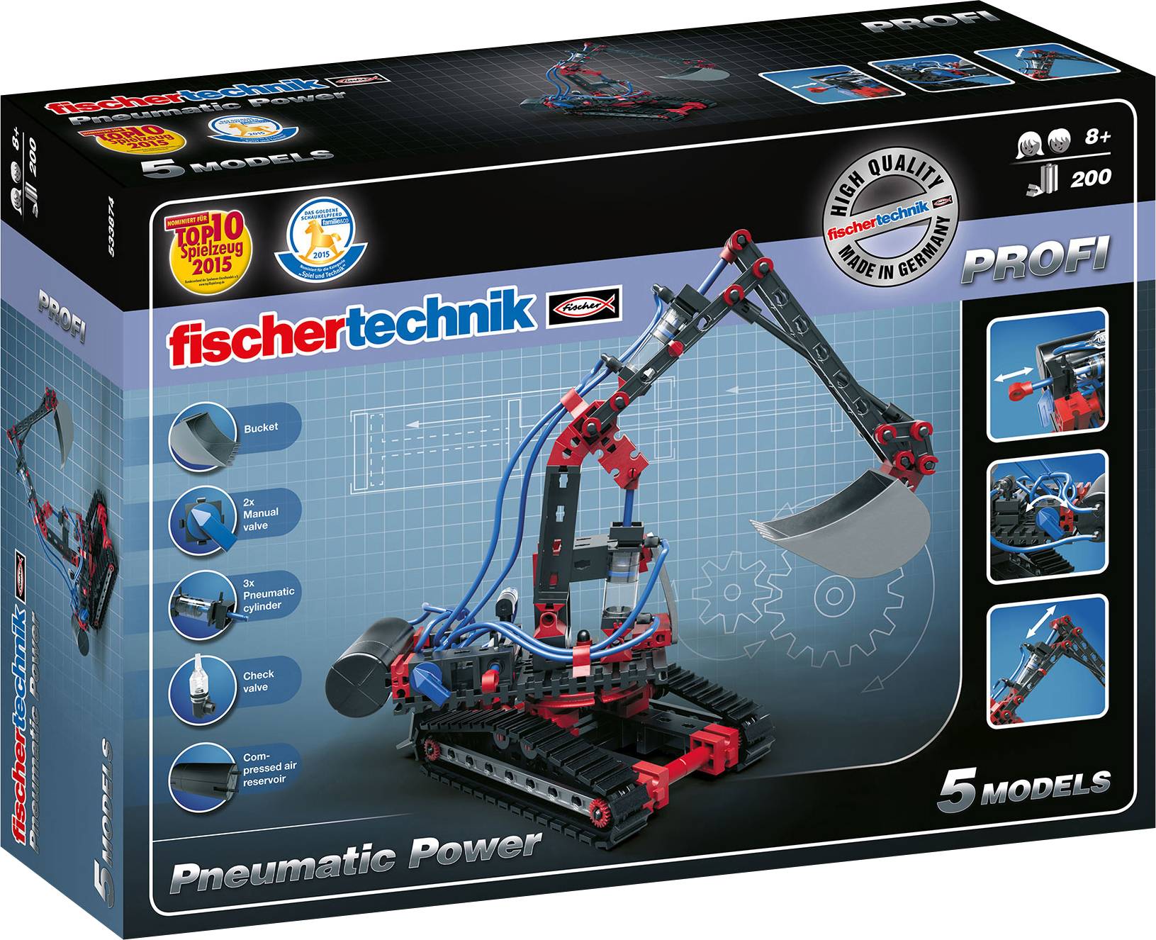 fischertechnik 533874 PROFI Pneumatic Power Science kit (box) 8 years and over