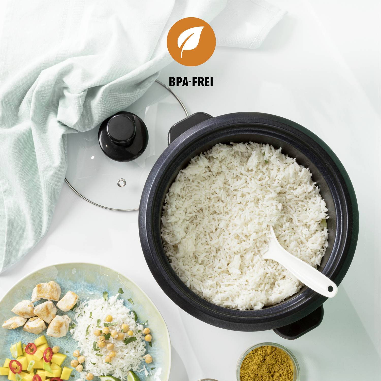 Tristar RK-6127 Rice cooker Stainless steel