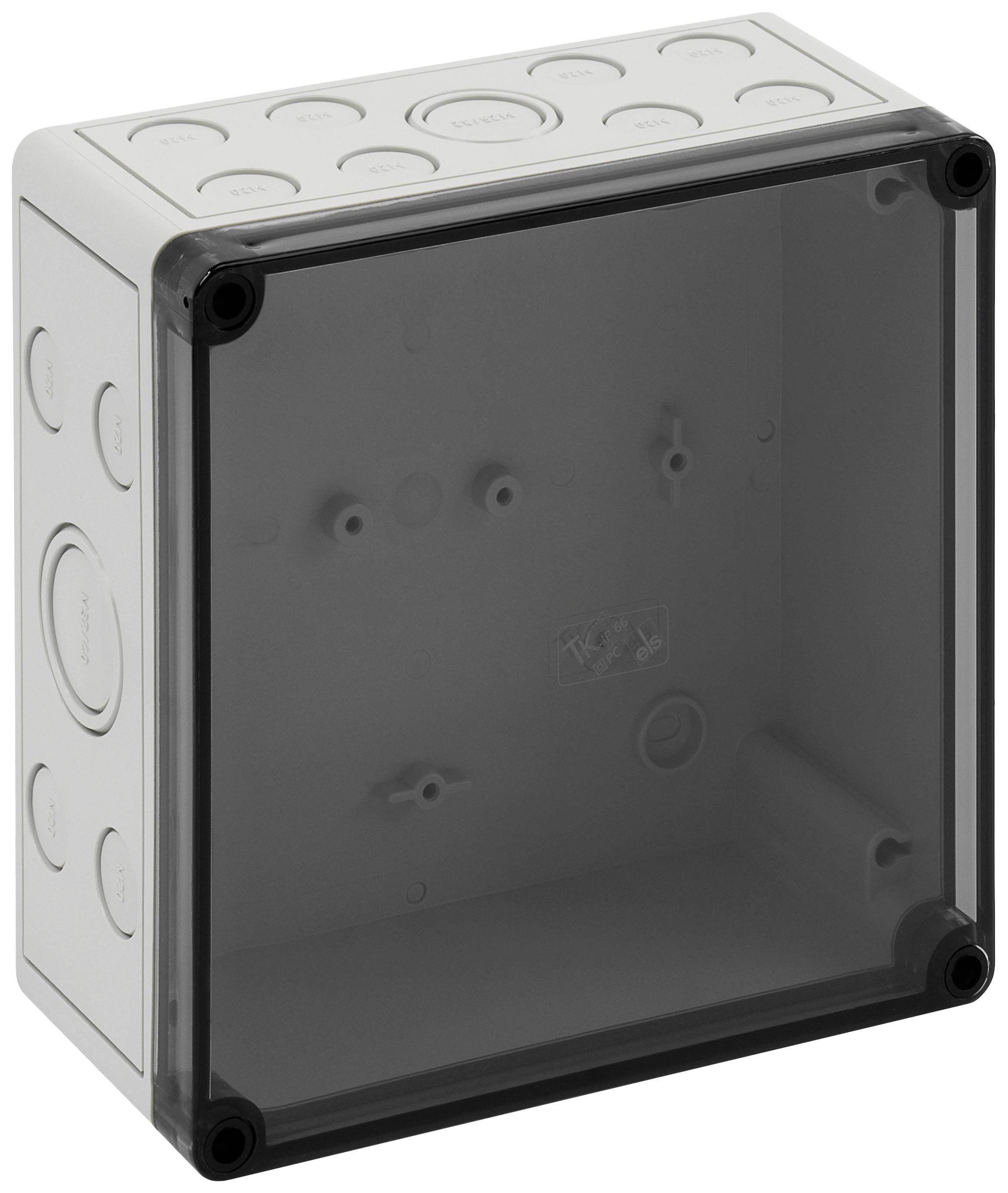 Spelsberg TK PC 1818-9-TM Fitting bracket 180 x 182 x 90 Polystyrene, Polycarbonate (PC), Polyurethane, Polyamide Light grey