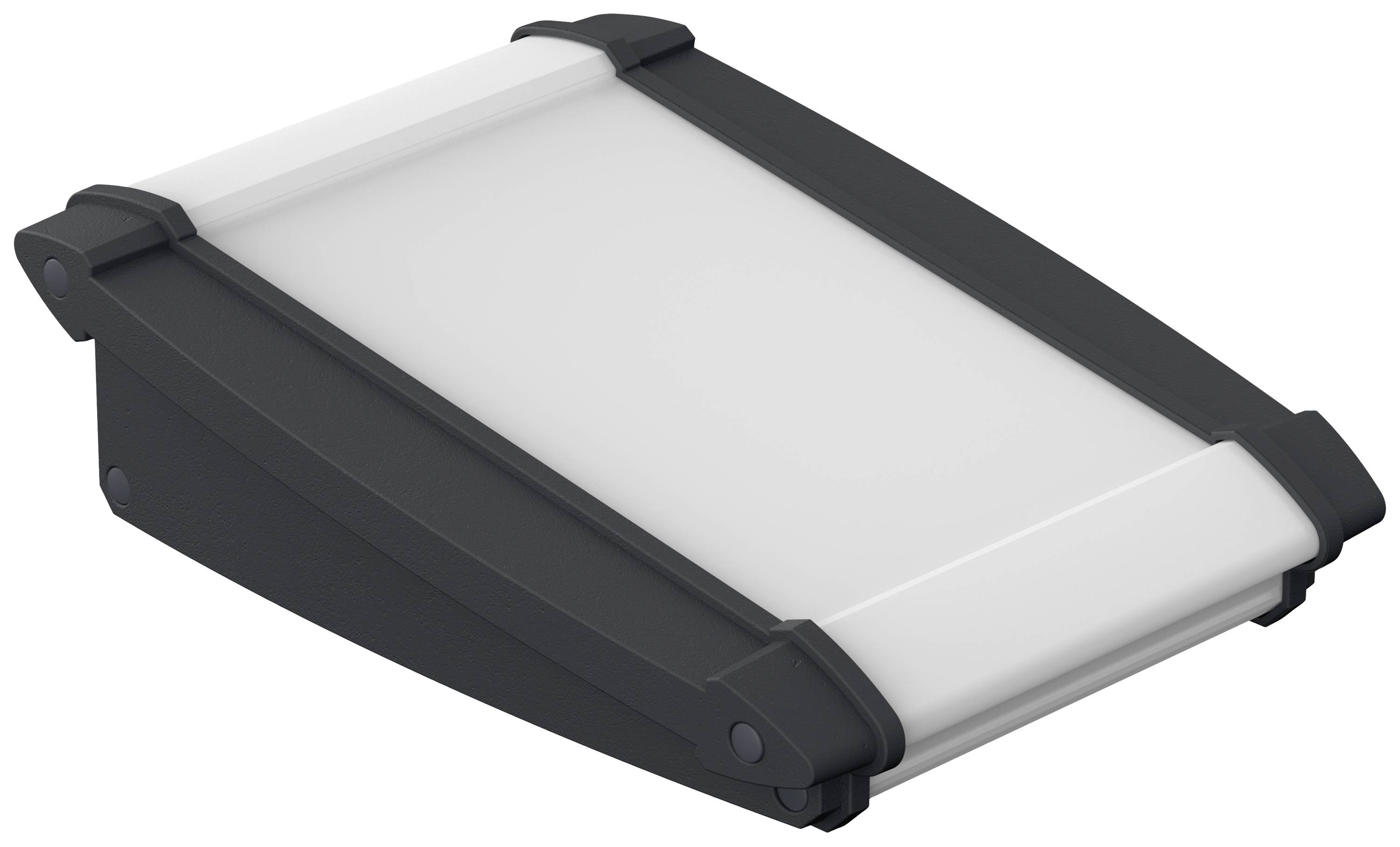 Bopla ALU-TOPLINE ATPH 1850-100 Desk casing (L x W x H) 100 x 181 x 53 mm Aluminium, Acrylonitrile butadiene styrene Graphite