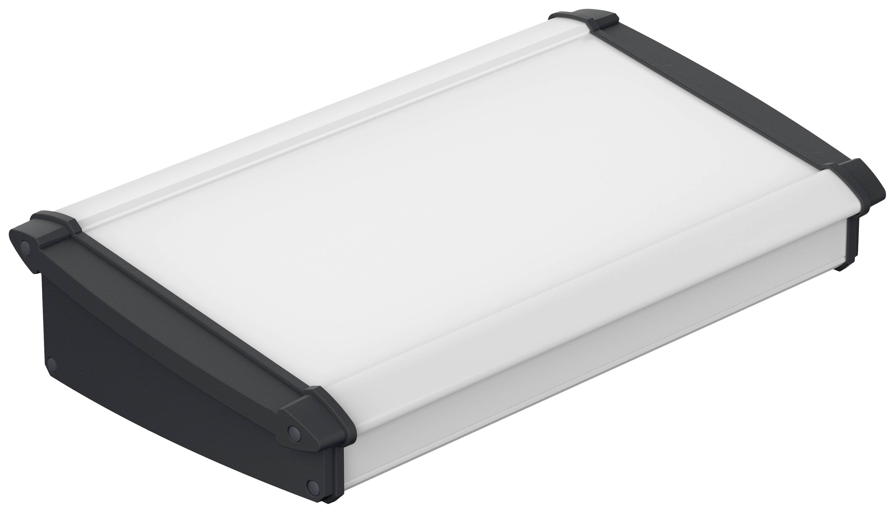 Bopla ALU-TOPLINE ATPH 1865-300 Desk casing (L x W x H) 300 x 181 x 68 mm Aluminium, Acrylonitrile butadiene styrene Graphite