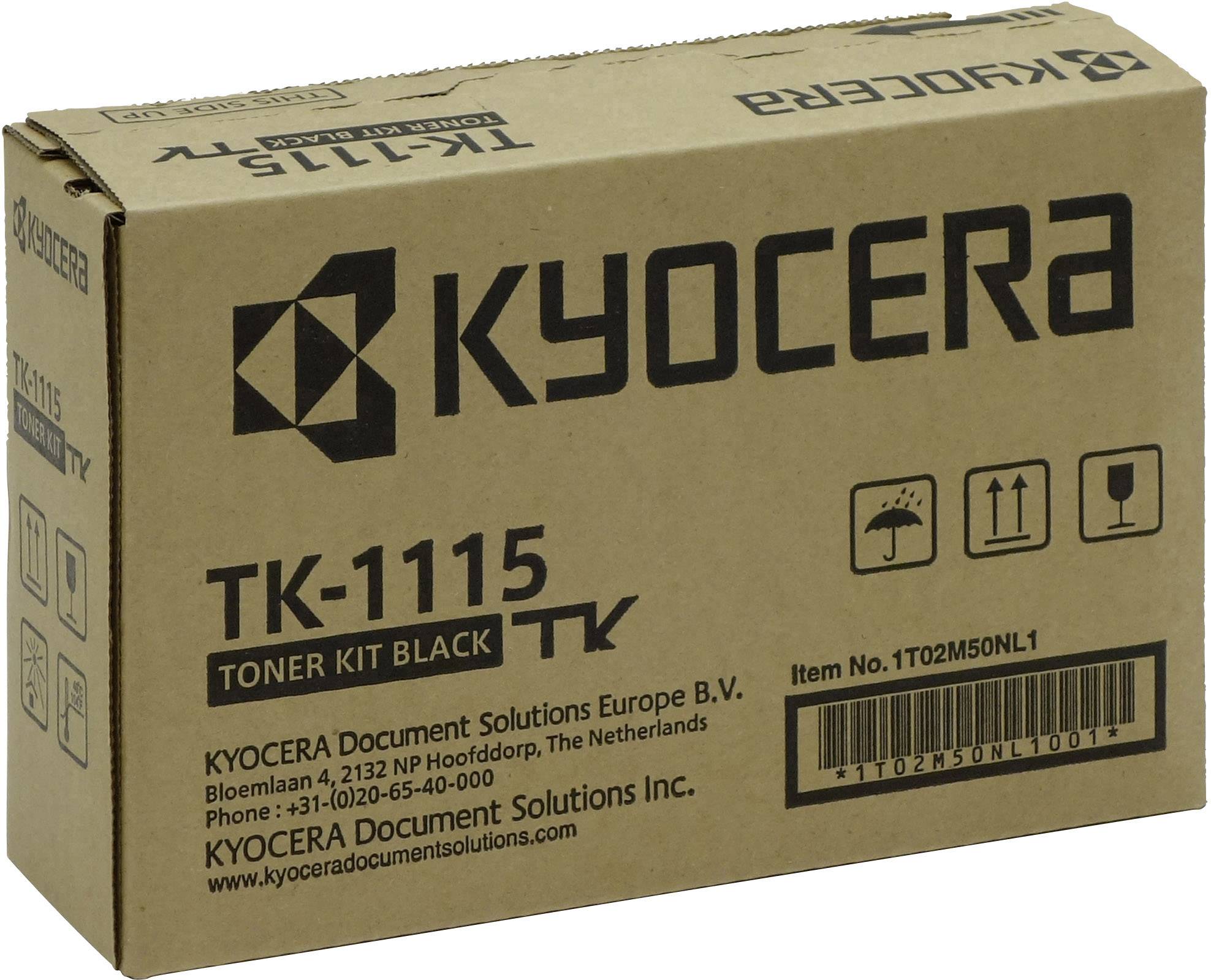 Kyocera Toner TK-1115 Original Black 1600 Sides 1T02M50NLV