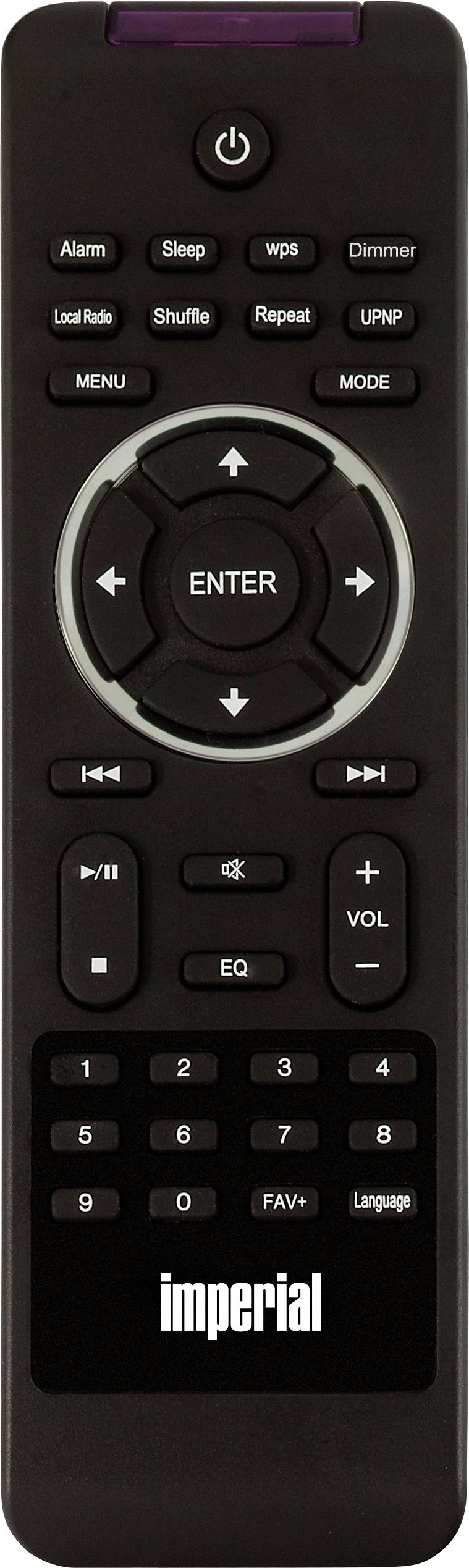 Imperial i110 Internet desk radio Internet USB, Internet radio Wood