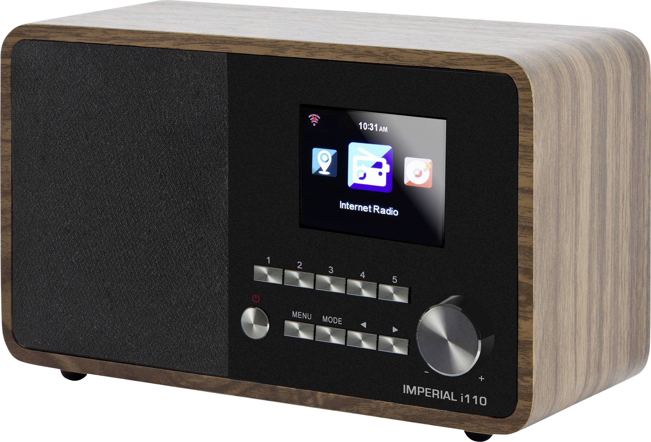 Imperial i110 Internet desk radio Internet USB, Internet radio Wood
