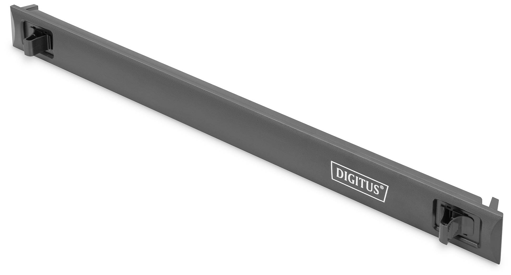 A grey ventilation rail with the 'DIGITUS' logo, likely used for network racks or cabinets.