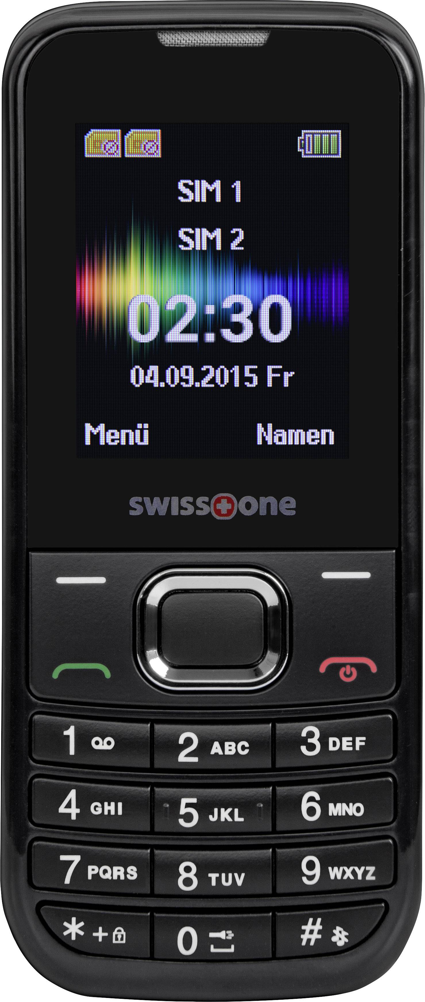 swisstone SC 230 Dual SIM mobile phone Black