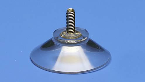 Kash Suction cup 1.1.3510 Bundle Ø range 3 mm (max) Clear, Transparent