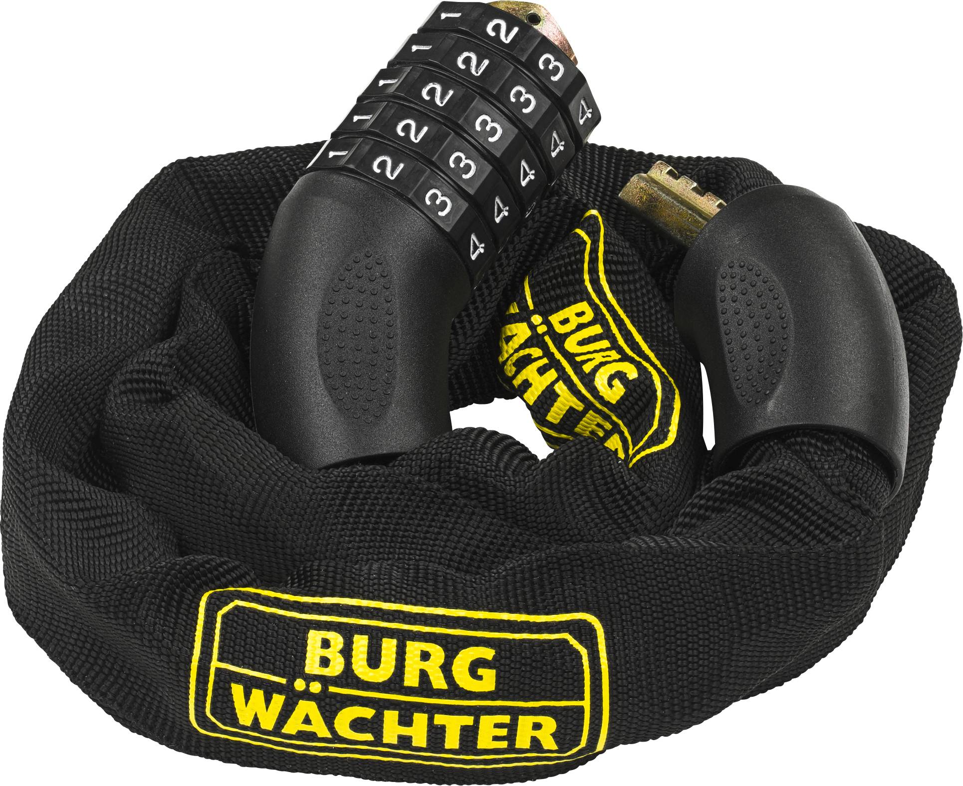 Burg Wächter 280 C 90 BLACK Chain lock Black Combination lock
