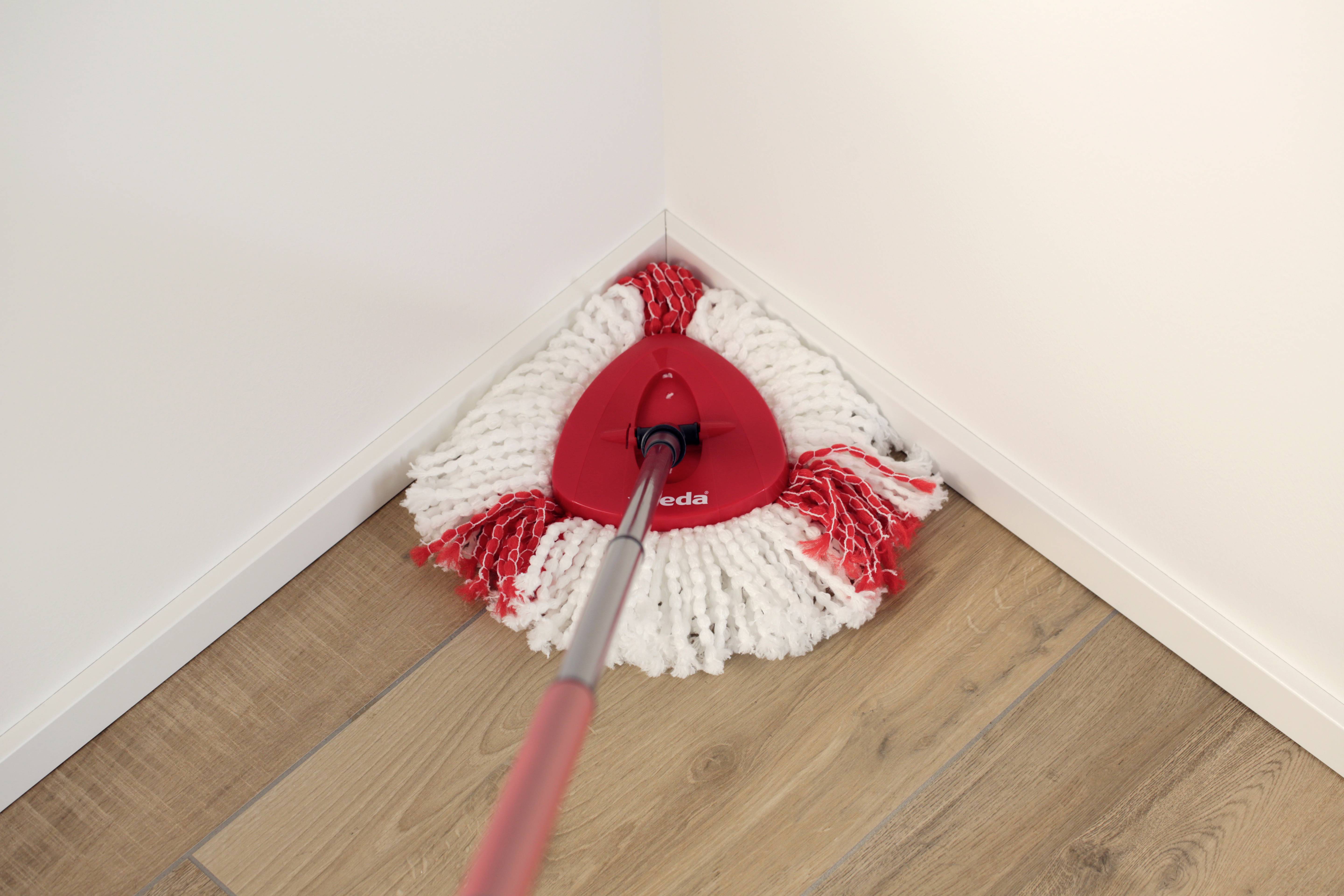 Vileda EasyWring & Clean Wischmop Complete kit with turbo smear head and stem holder