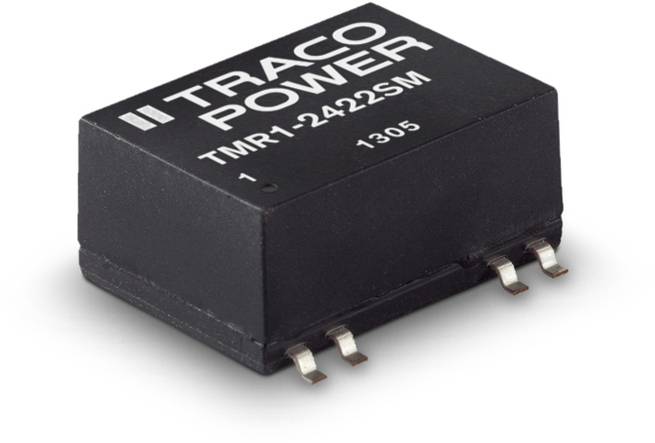 TracoPower TMR 1-0513SM DC/DC converter (SMD) 5 V DC 15 V DC 67 mA 1 W No. of outputs: 1 x Content 1 pc(s)