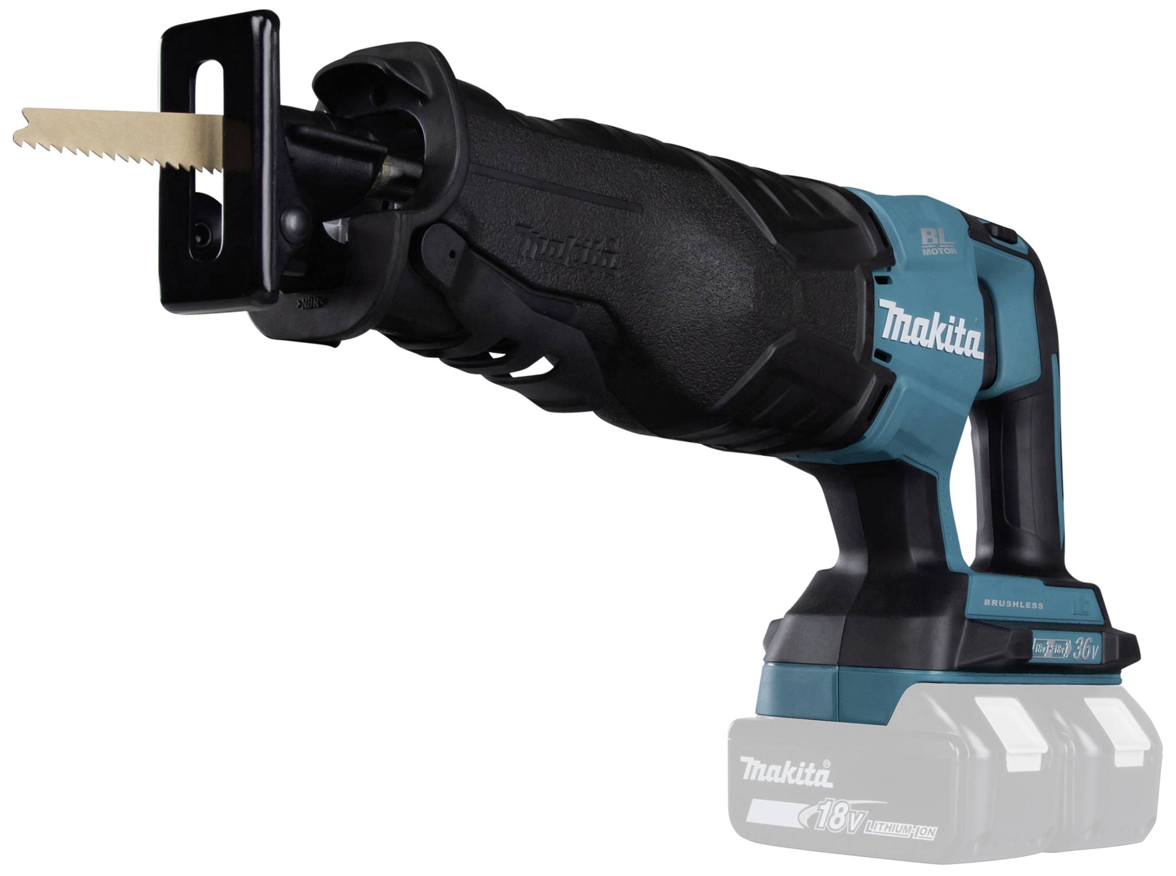 Makita Cordless recipro saw DJR360ZK w/o battery 18 V