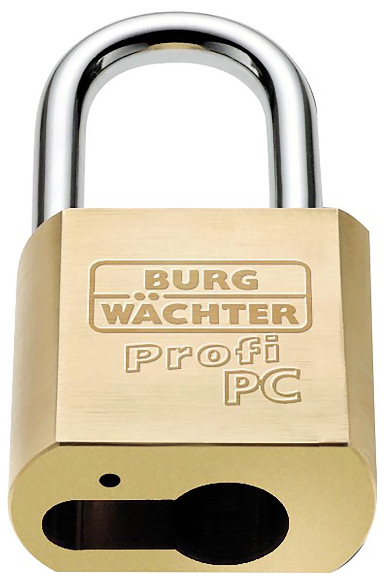 Burg Wächter Profi 116 PC 50 Padlock Brass EU cylinder padlock