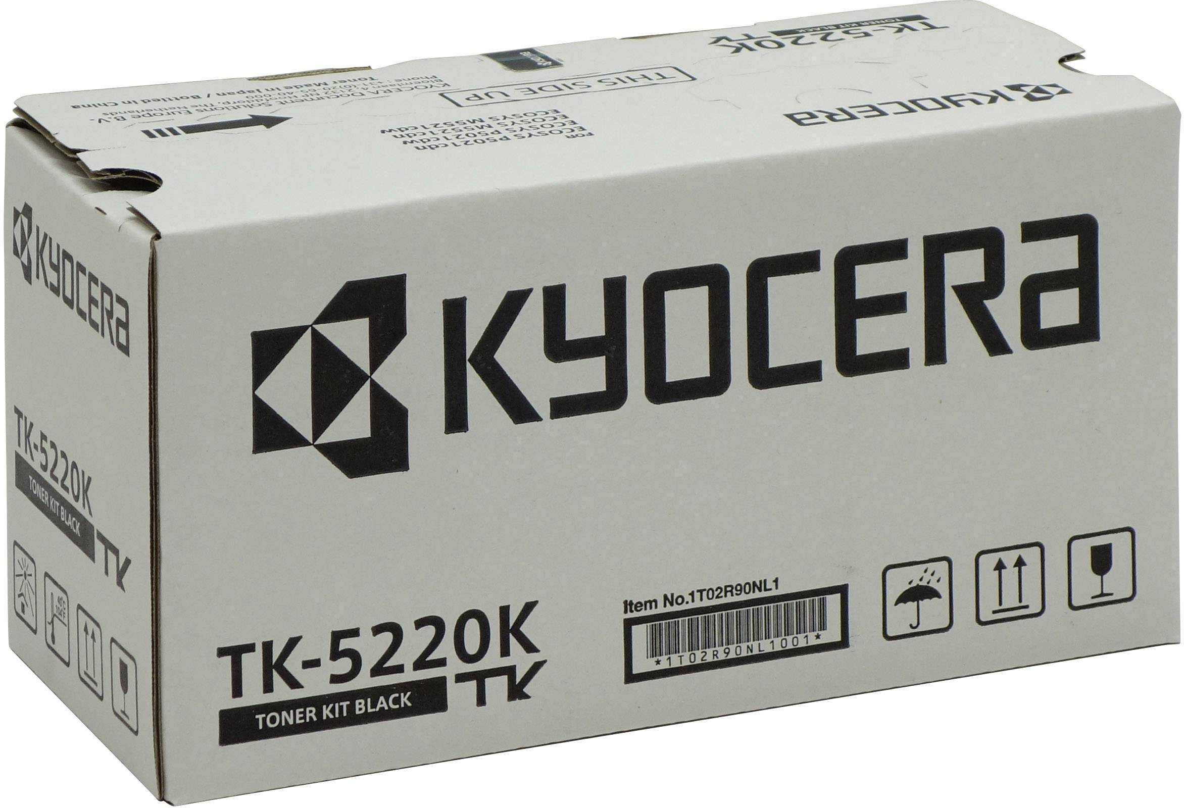 Kyocera Toner TK-5220K Original Black 1200 Sides 1T02R90NL1