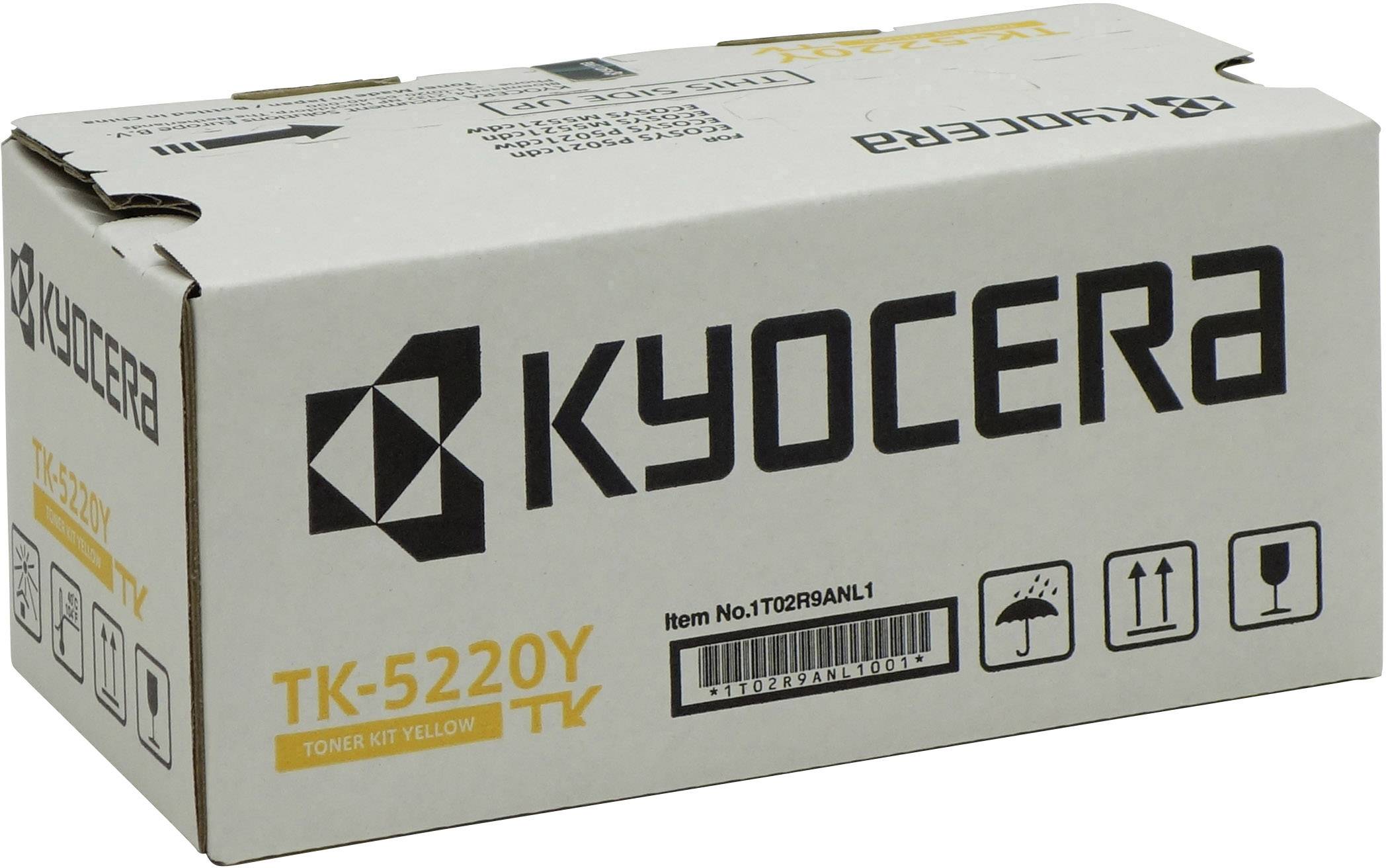 Kyocera Toner TK-5220Y Original Yellow 1200 Sides 1T02R9ANL1