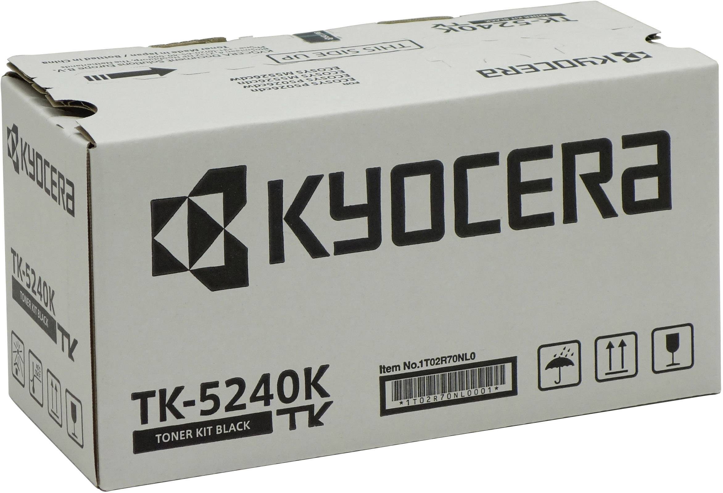 Kyocera Toner TK-5240K Original Black 4000 Sides 1T02R70NL0