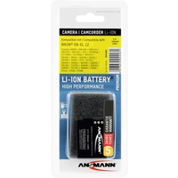 Ansmann EN-EL12 Camera battery replaces original battery (camera) EN-EL12 3.7 V 1050 mAh Ansmann EN-EL12 Camera battery replaces original battery (camera) EN-EL12 3.7 V 1050 mAh