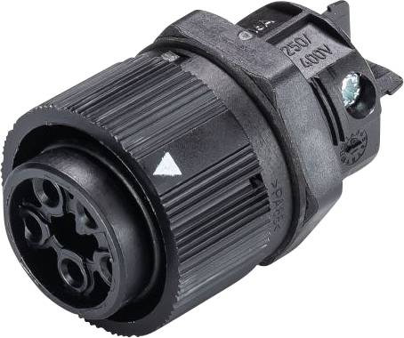 Wieland Electric 46.051.5053.1 Bullet connector Socket, built-in Total number of pins: 4 + PE Series (round connectors): RST®