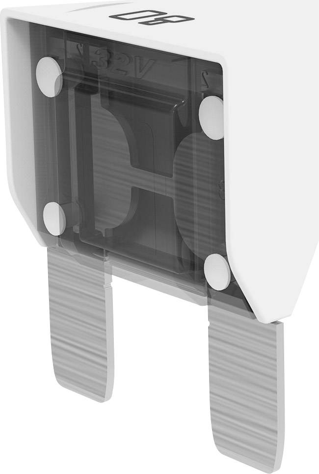 MTA Automotive MAXIVAL 80 A Natural 06.00960 Maxi blade-type fuse 80 A Ecru